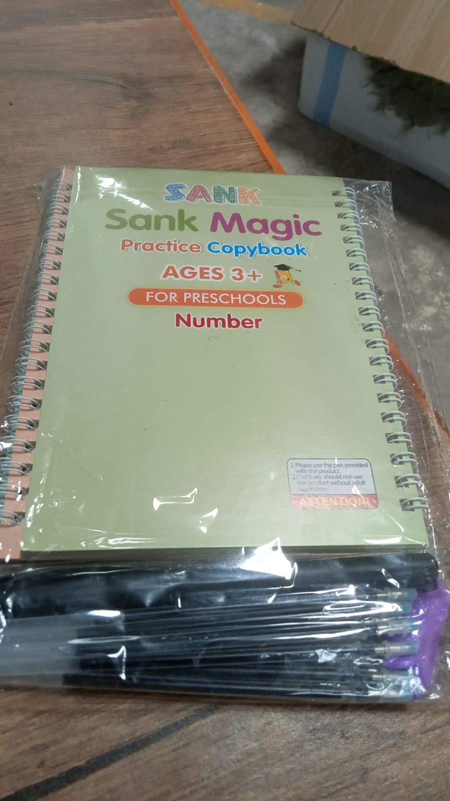 Magic copybook set for improving writing skills Magic copybook set for improving writing skills